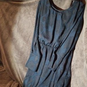 Womens size L embossed dress